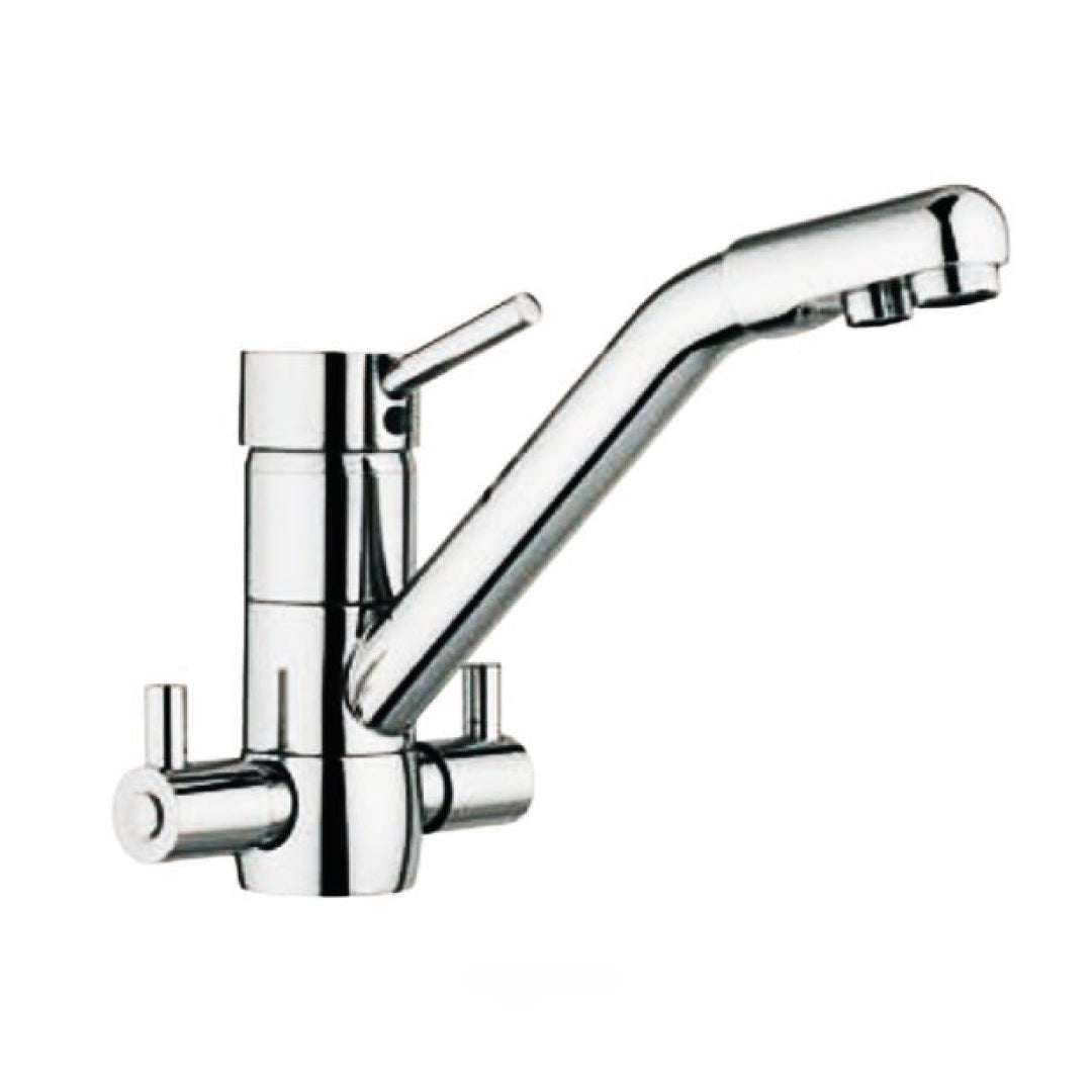 Rubinetto da cucina 4 vie 3/8″ Cromo. COD: CD-10004001CRSG