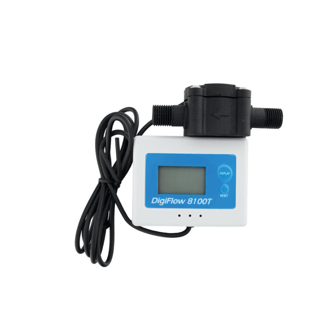 Contalitri LCD Digiflow 8100 monitoraggio tempo/litri COD:CD-01001208SG
