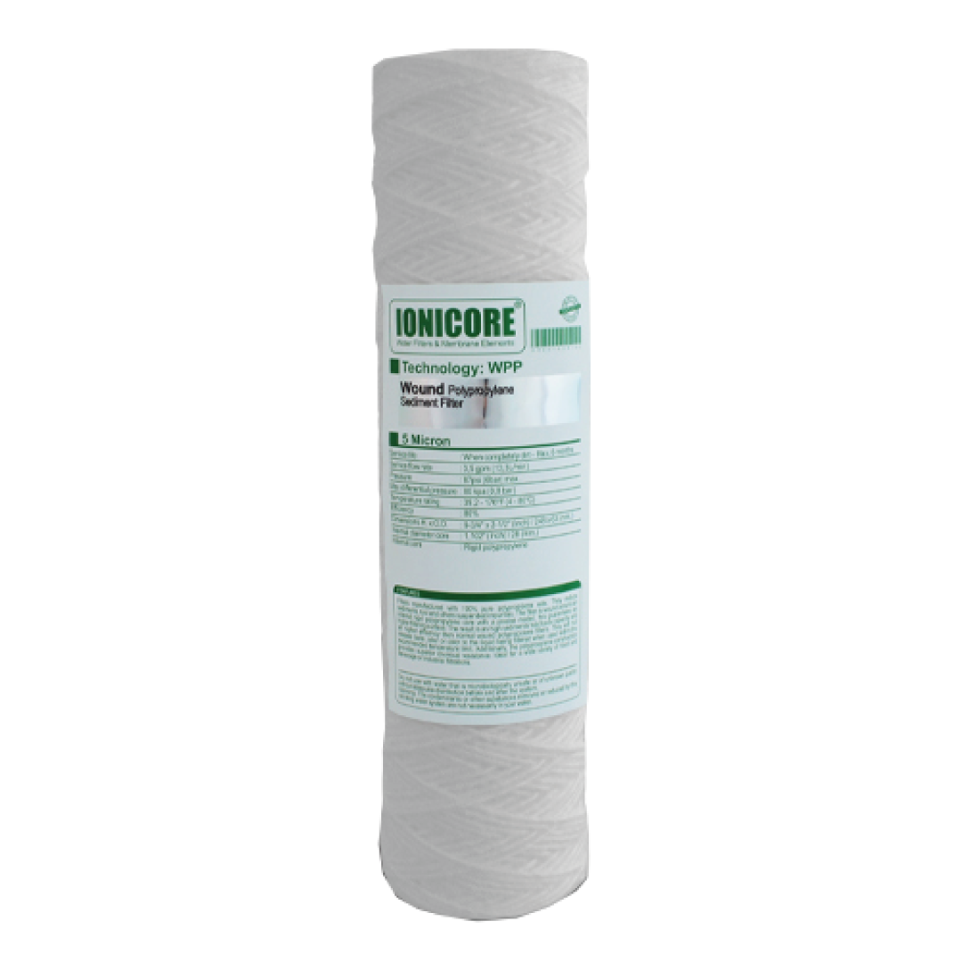 Ionicore cartuccia Polipropilene avvolto 9-3/4″