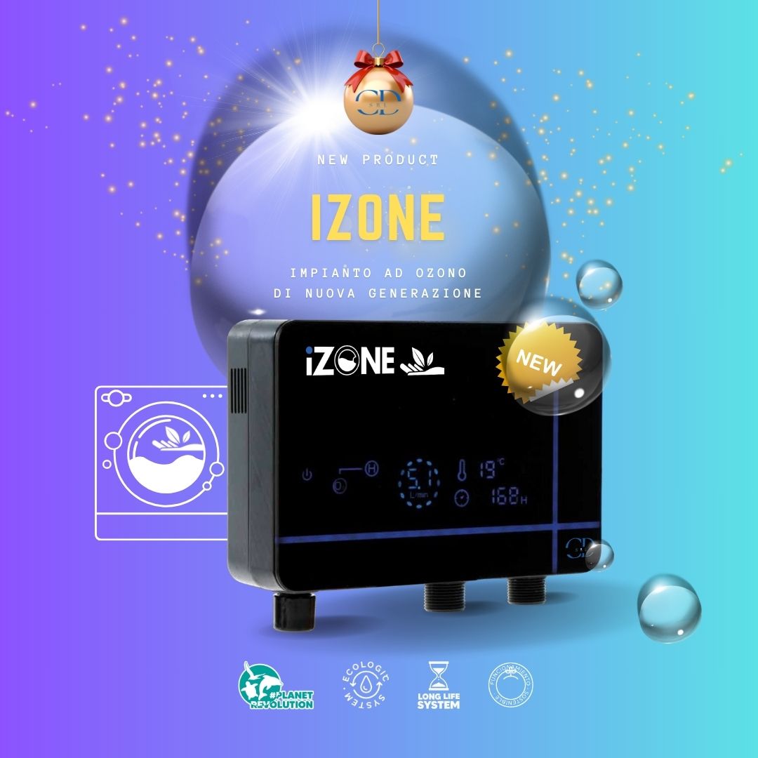 iZONE - IMPIANTO AD OZONO DI NUOVA GENERAZIONE PER LAVATRICE