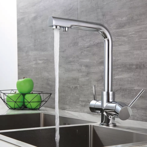 4 Way Kitchen Faucet 3/8″ Chrome COD: CD-10004007CRX