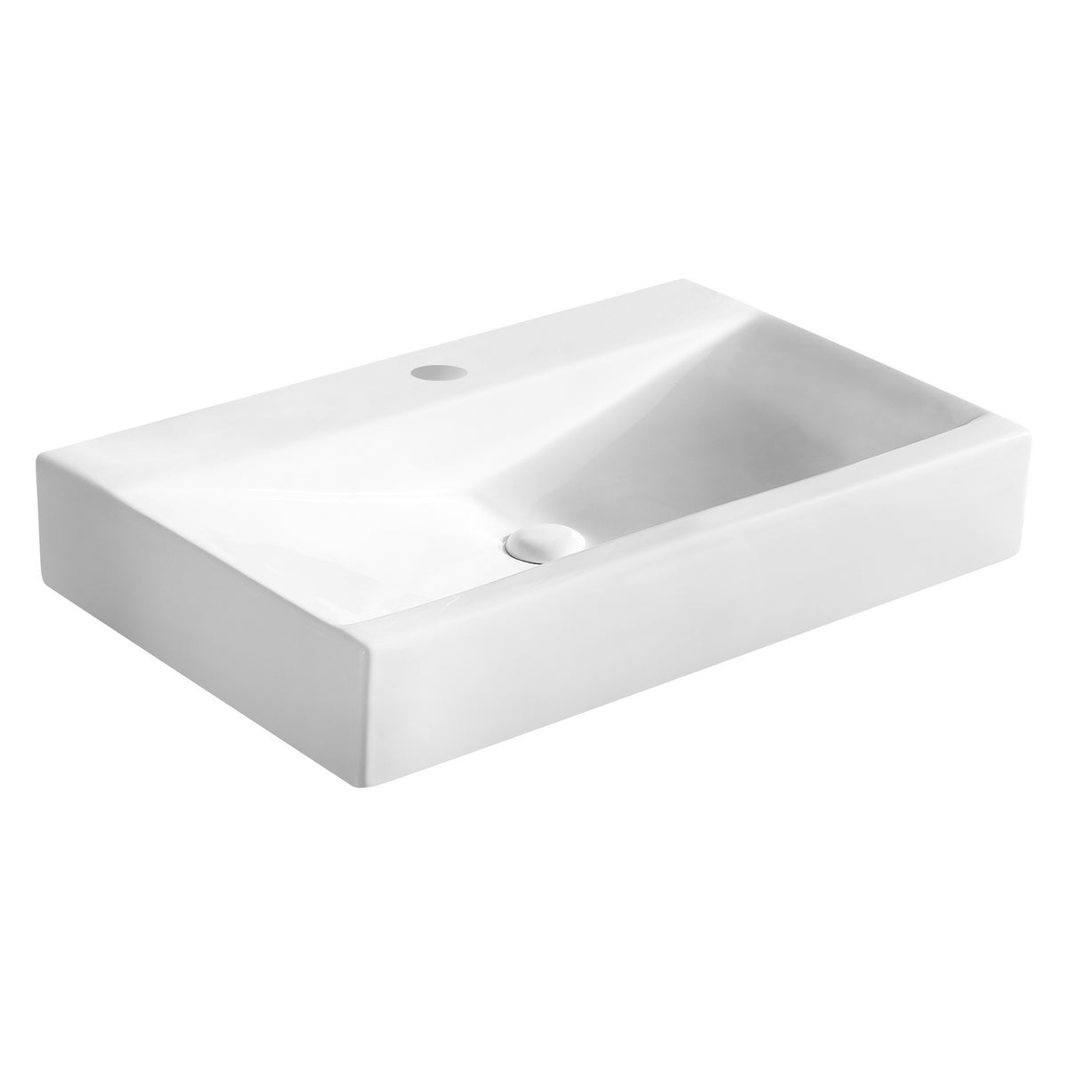 LAVABO DA APPOGGIO MOD. LA46 CM 70.5 X 44.5 COD:185-LA46D