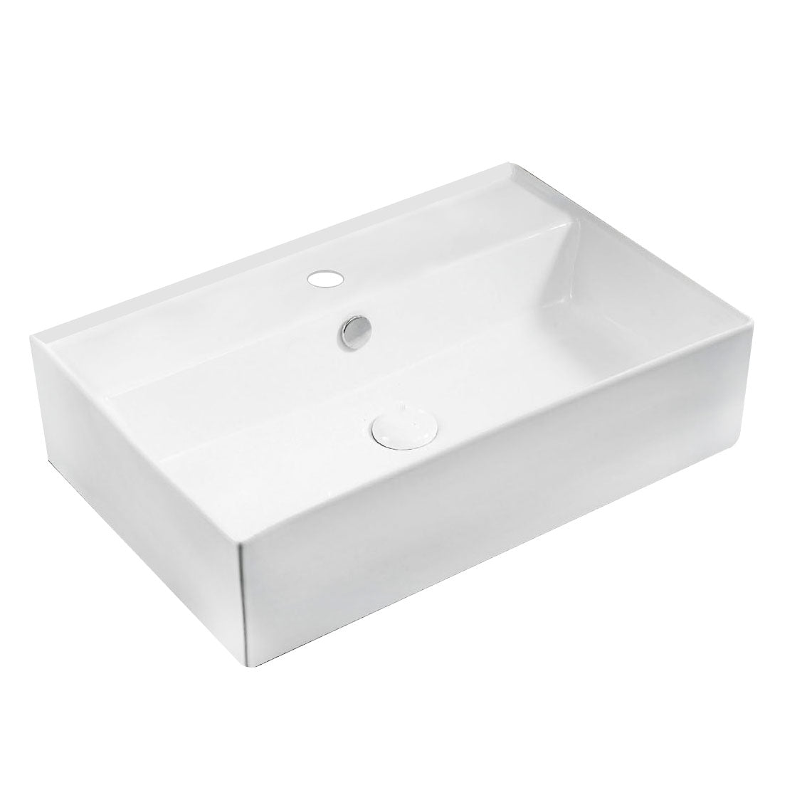 LAVABO DA APPOGGIO MOD. LA52 CM 59.5 X 40 COD:185-LA52D