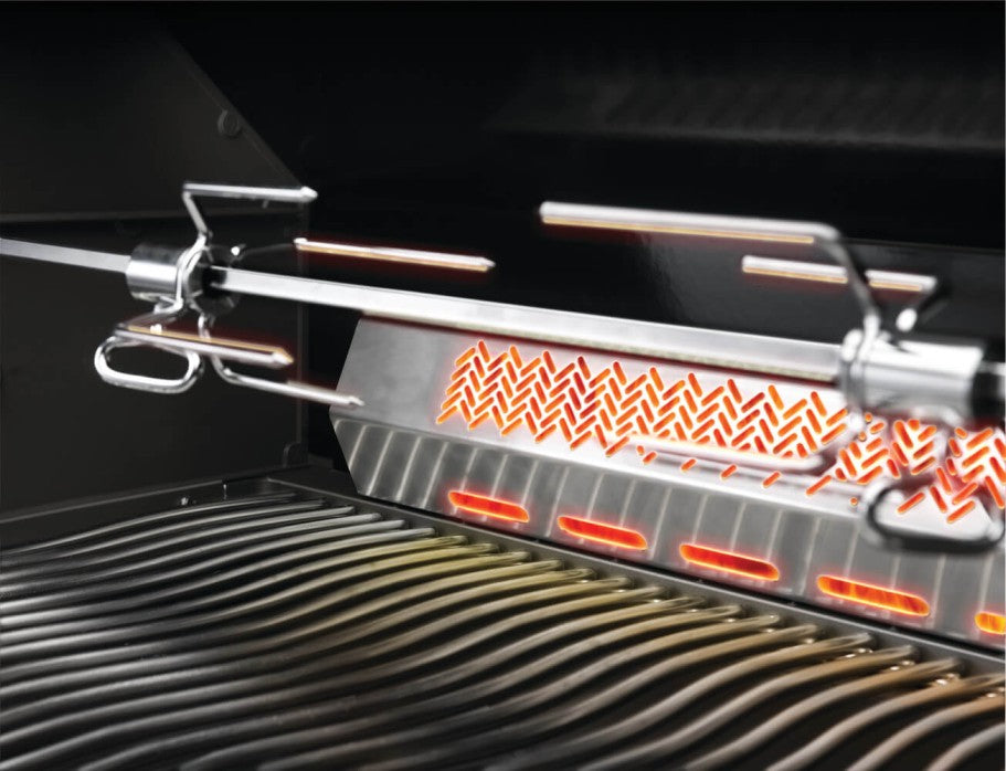 PRESTIGE PRO™ 665 RB BUILT-IN BARBECUE WITH INFRARED REAR BURNER 7 Burners COD:BIPRO665RBPSS-3-CE