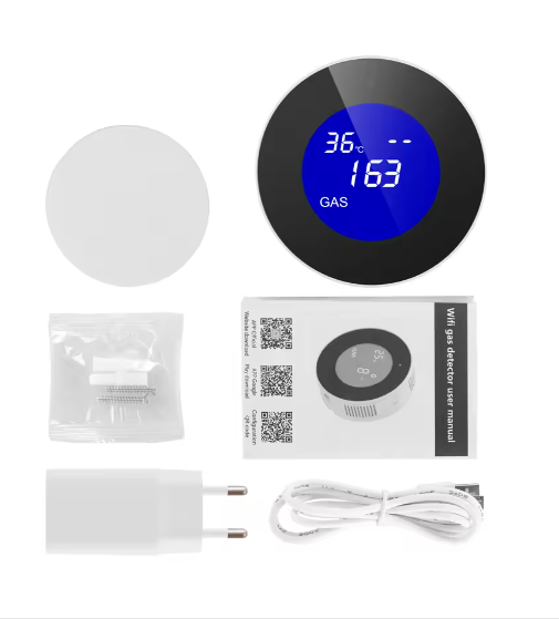 Rilevatore monossido di carbonio stand alone + Rilevatore gas/GPL "Smart Tuya" con controllo Wi-Fi.