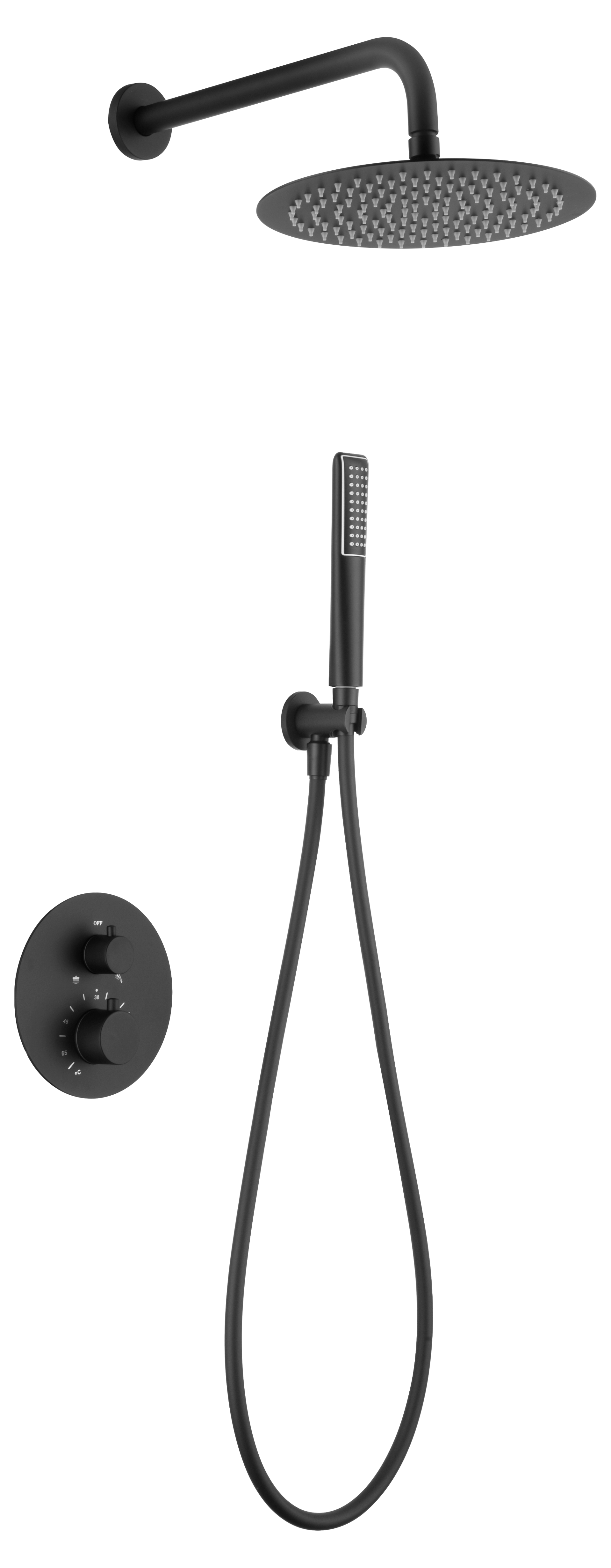 Set doccia termostatico incasso serie Napoli COD: CD-GTN047I