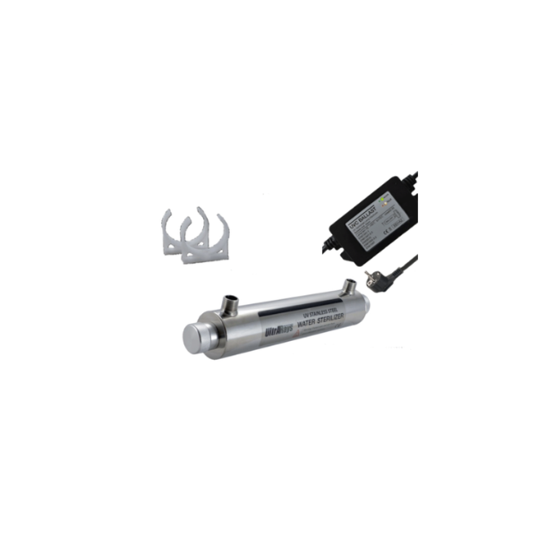 UltraRays sistema UV Completo 25W. 1/2″ M – 19 LT/MIN COD:CD-1201201001SG
