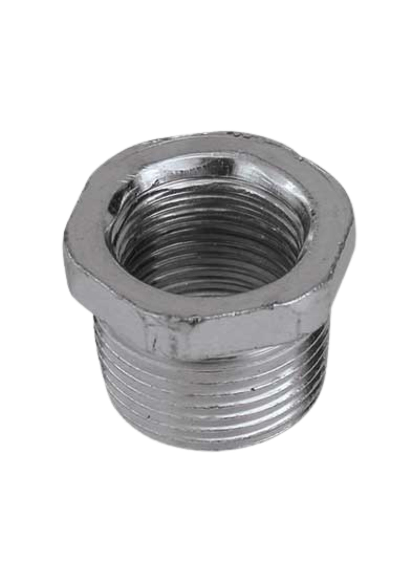 RIDUZIONE CON VITE MASCHIO/FEMMINA ACCIAIO COD: CD-07436C