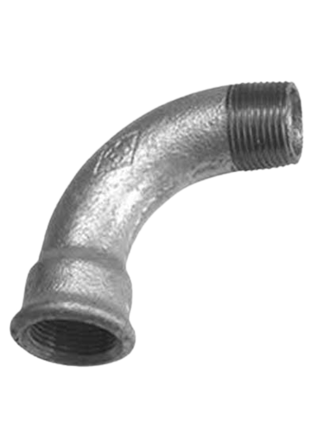CURVA A 90° MASCHIO/FEMMINA ZINCATA COD: CD-07547C