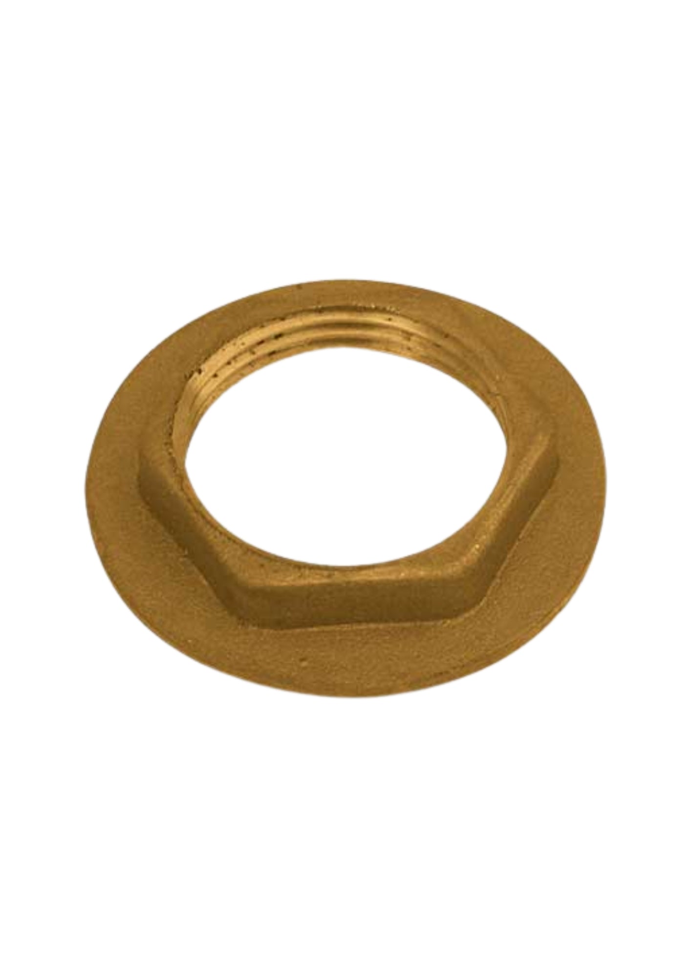 CONTRODADO CON FLANGIA OTTONE GIALLO COD: CD-02465C