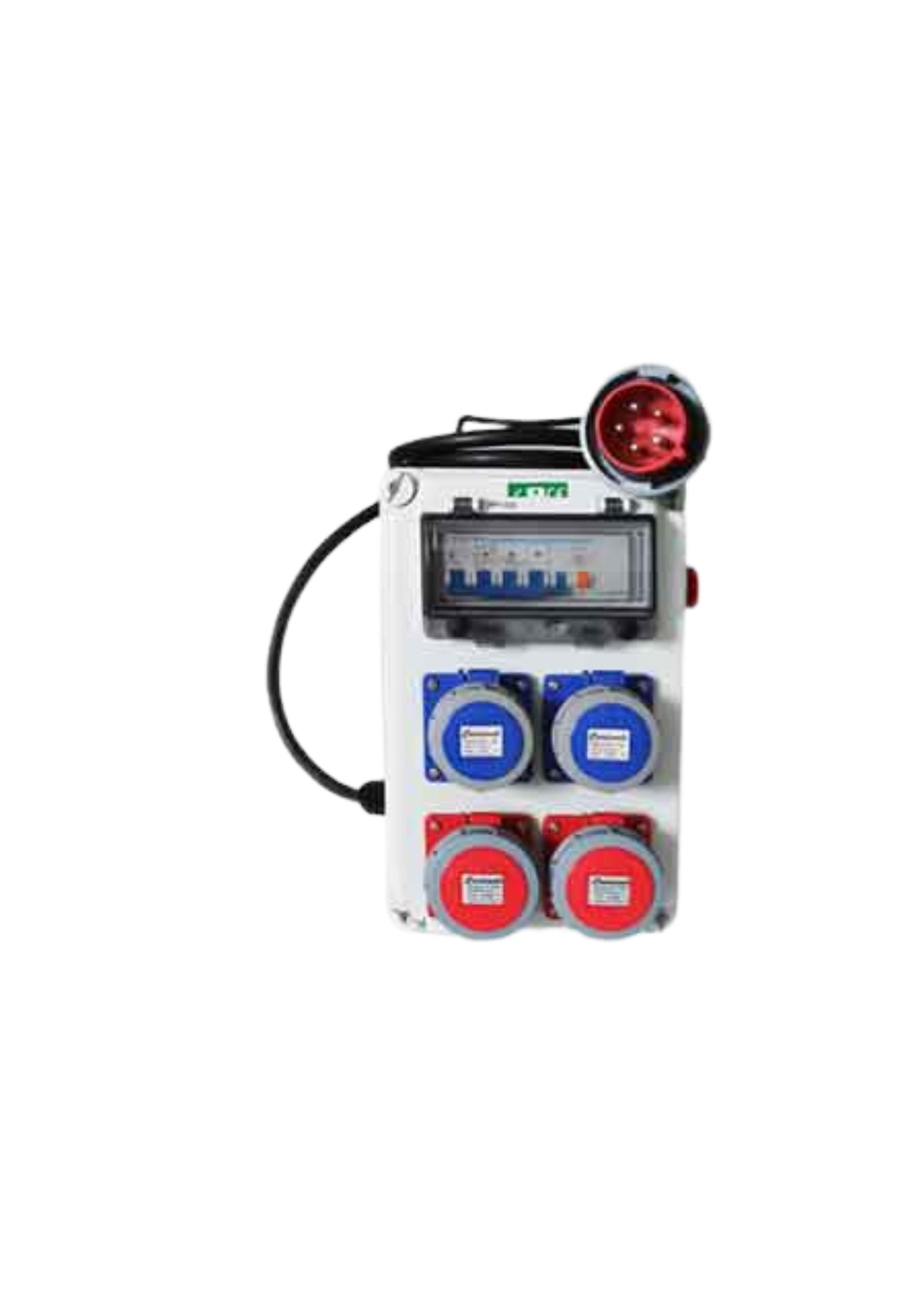 QUADRO DI DISTRIBUZIONE 220V/380V CON PULSANTE DI EMERGENZA IDEAL STAR COD: CD-6786102CF