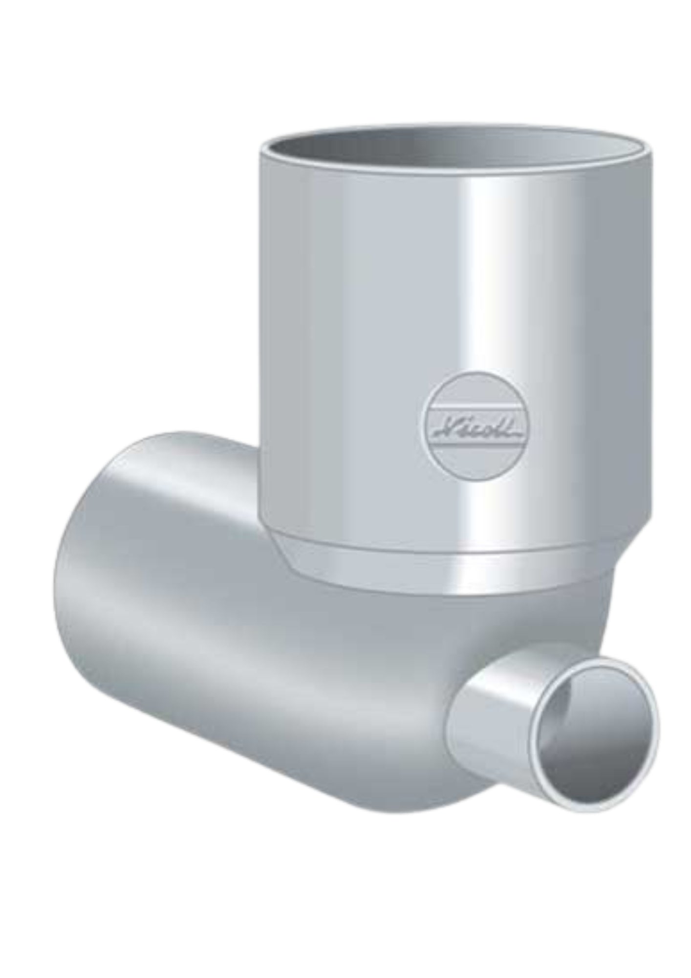 CURVA WC CON ATTACCO FRONTALE COD: CD-08436C