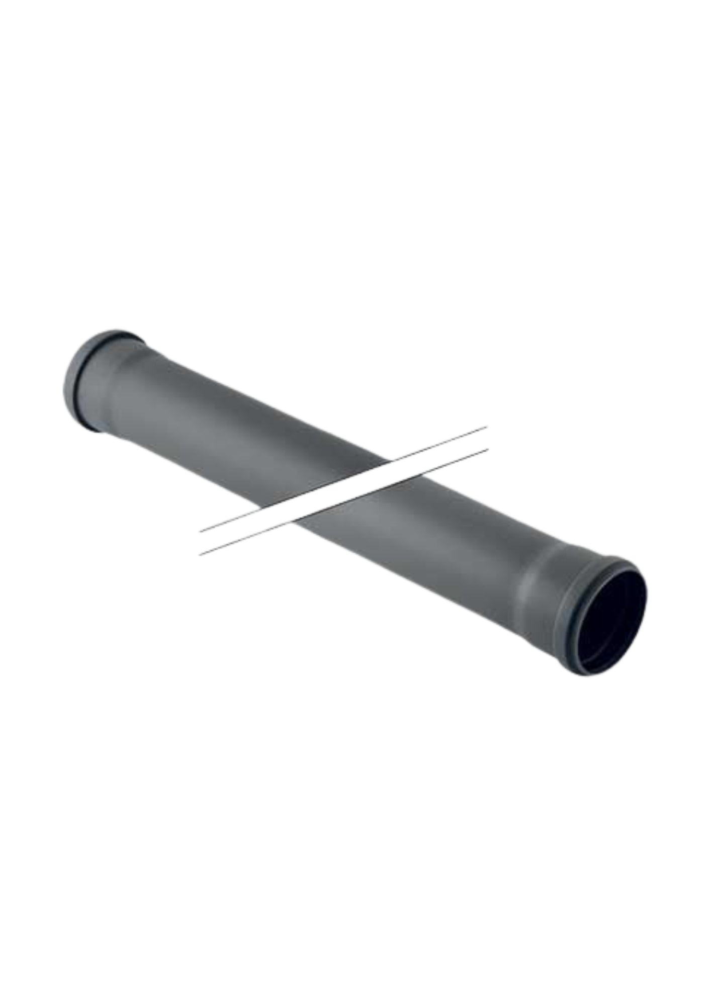 TUBO GEBERIT PP-HTS A 2 BICCHIERI DM 110 COD: CD-08912C