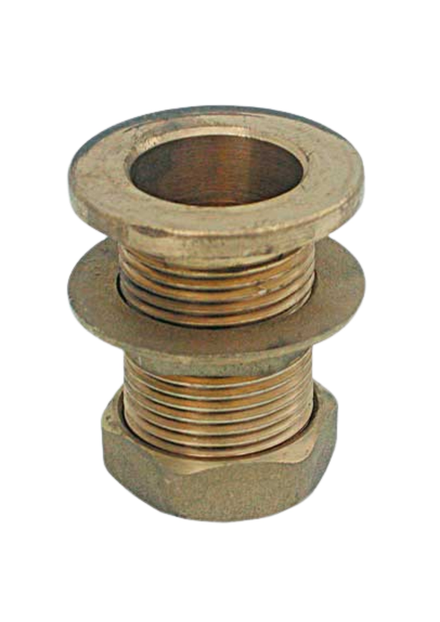RACCORDO CON TAPPO PER CASSONE IN OTTONE COD:CD-06712C