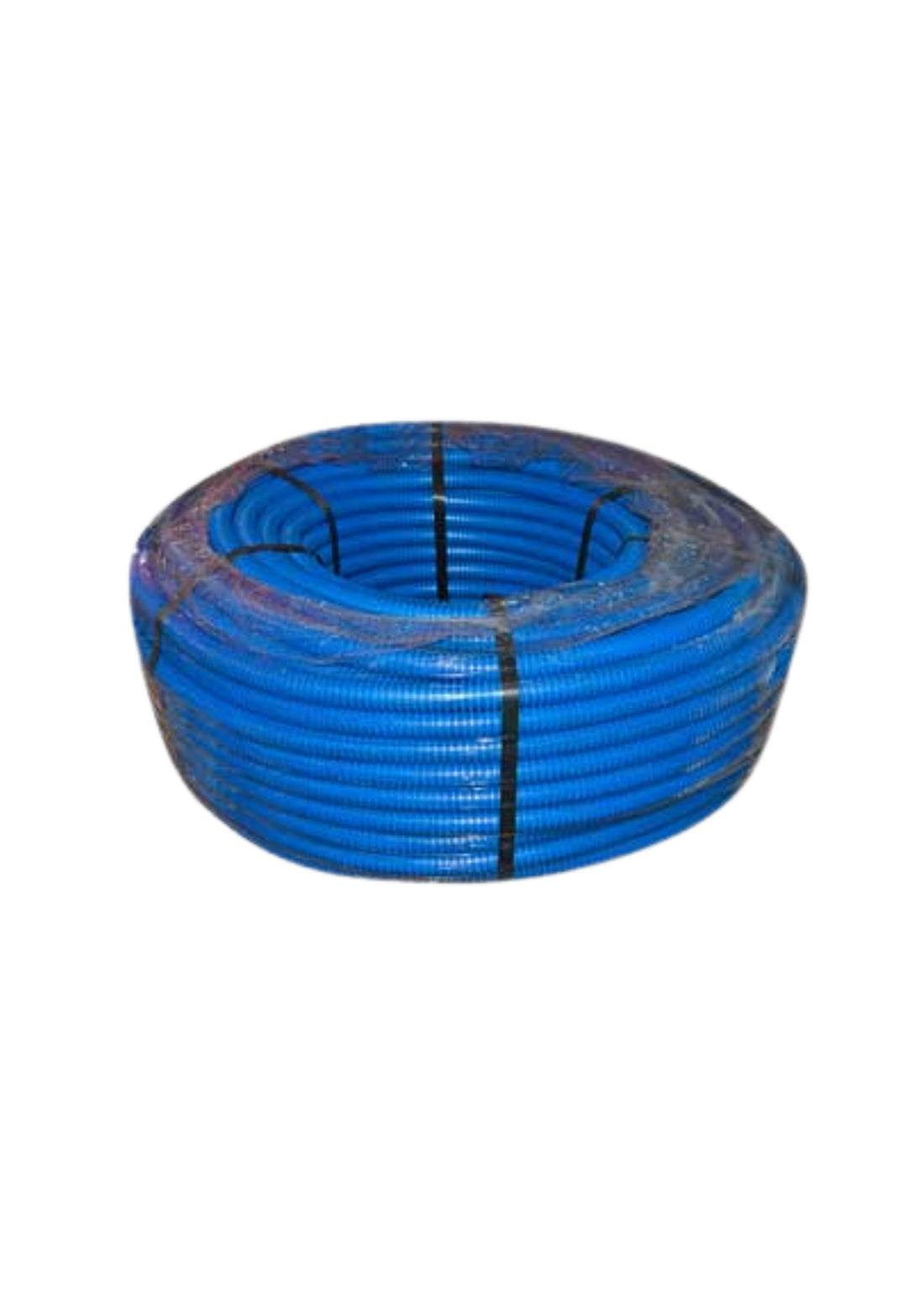 TUBO CORRUGATO CON TIRAFILO BLU COD: CD-67136CF