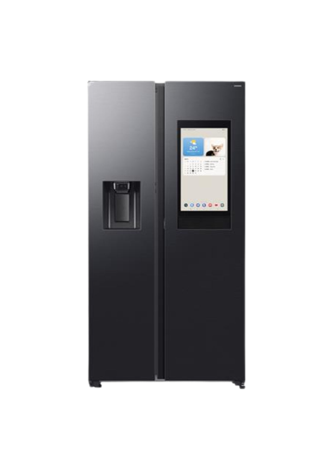 SIDE BY SIDE TOTAL NO FROST CLASSE E 614L MATTE BLACK COD: CD-RS90F66BEFER