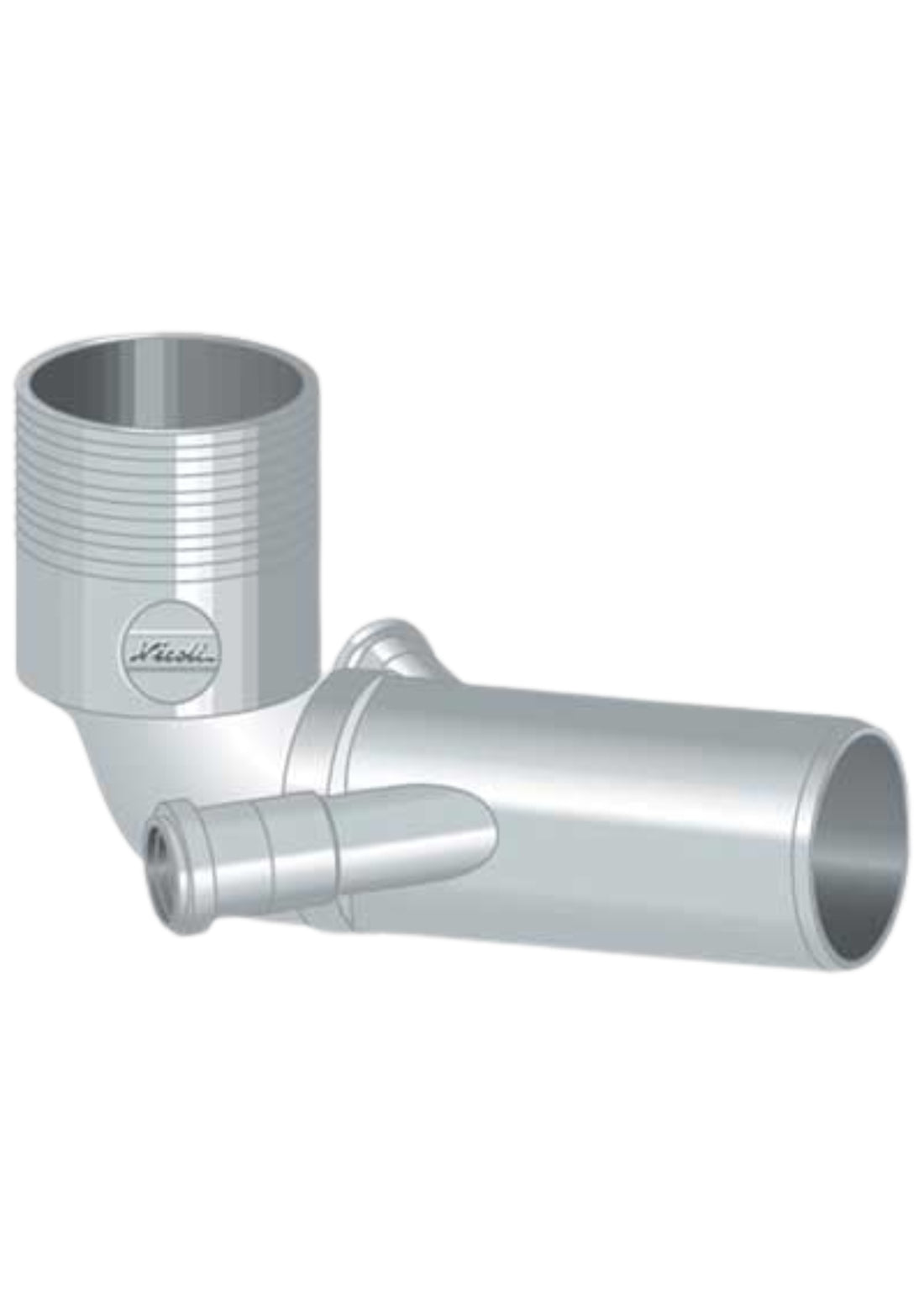 CURVA WC 2 ATTACCHI Ø40 O-RING COD: CD-0847402C