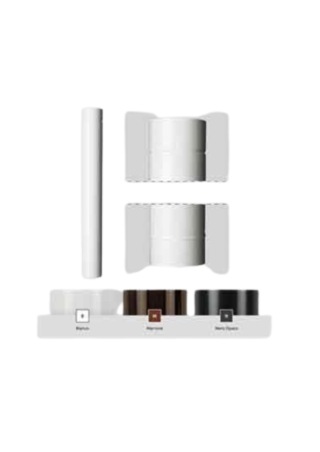 TUBO SMALTATO PER STUFA A LEGNA &