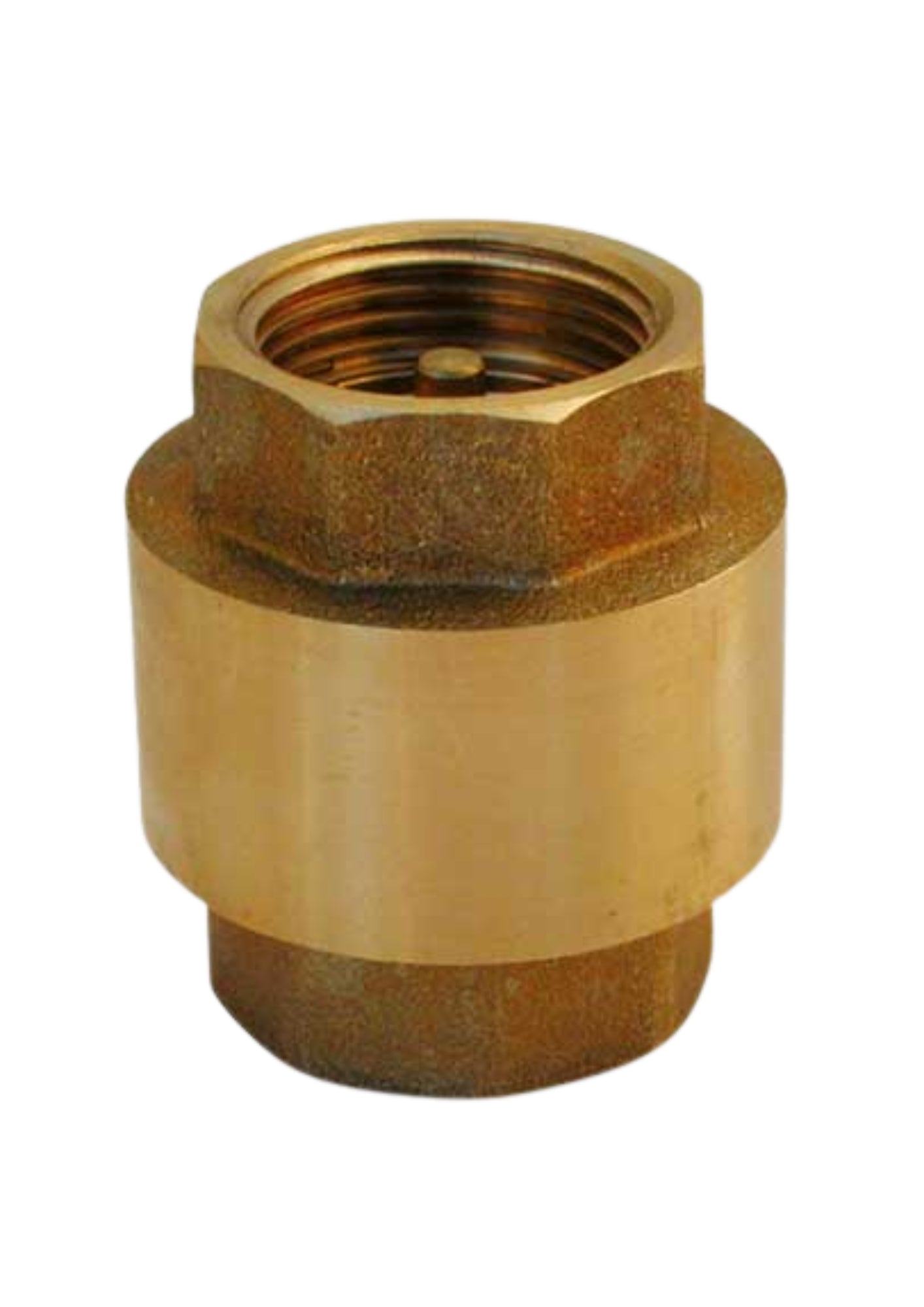 VALVOLA DI RITEGNO A MOLLA INSERTO IN PVC COD:CD-06604C