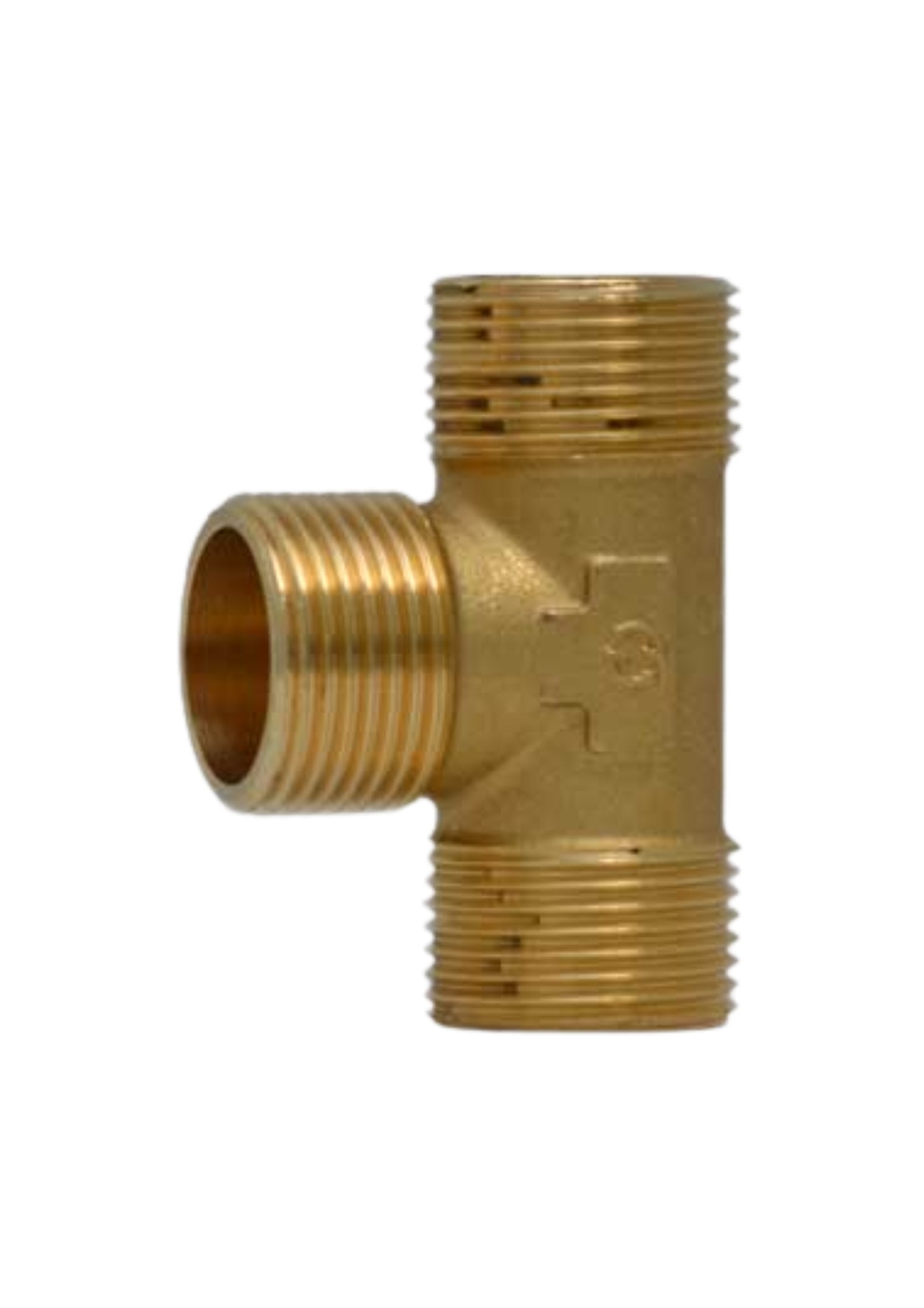 RACCORDO A TEE MASCHIO OTTONE GIALLO COD: CD-06942C