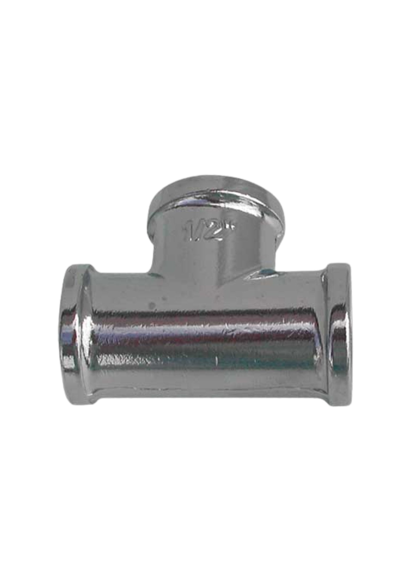 RACCORDO A TEE OTTONE CROMATO COD: CD-07100C