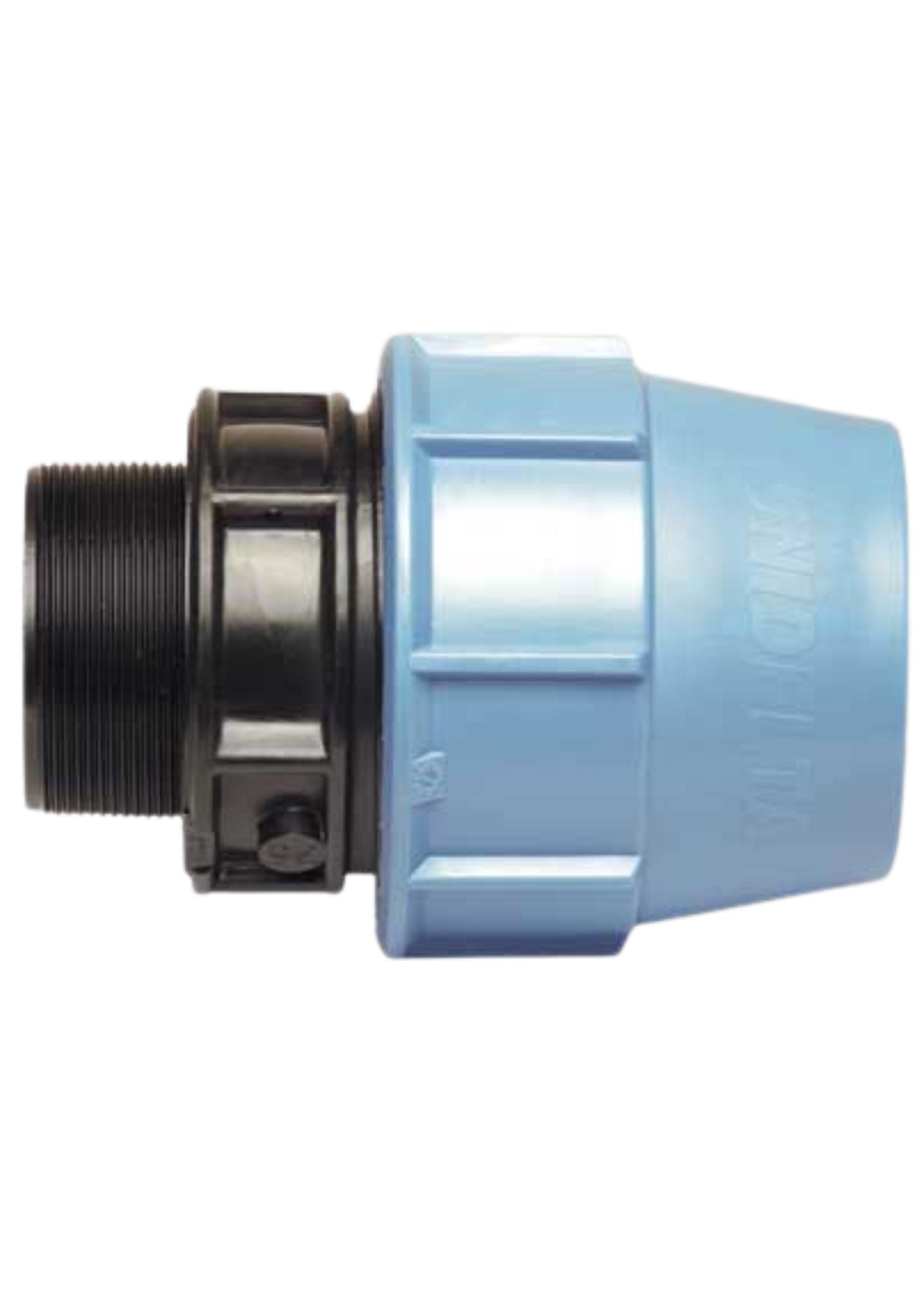 RACCORDO DIRITTO MASCHIO PLASTICA COD: CD-07700C