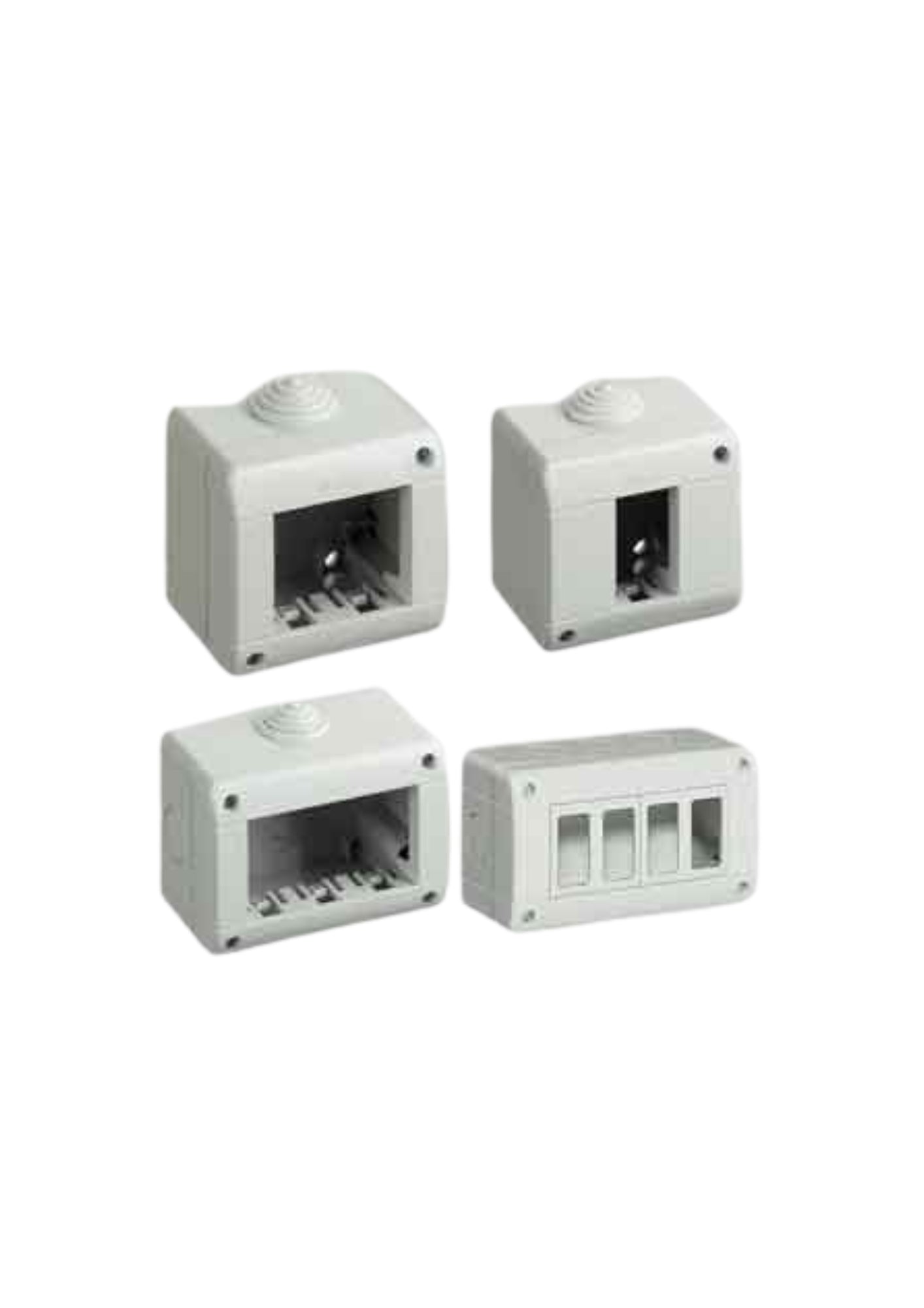 CONTENITORE DA PARETE PER APPARECCHI IP40 &