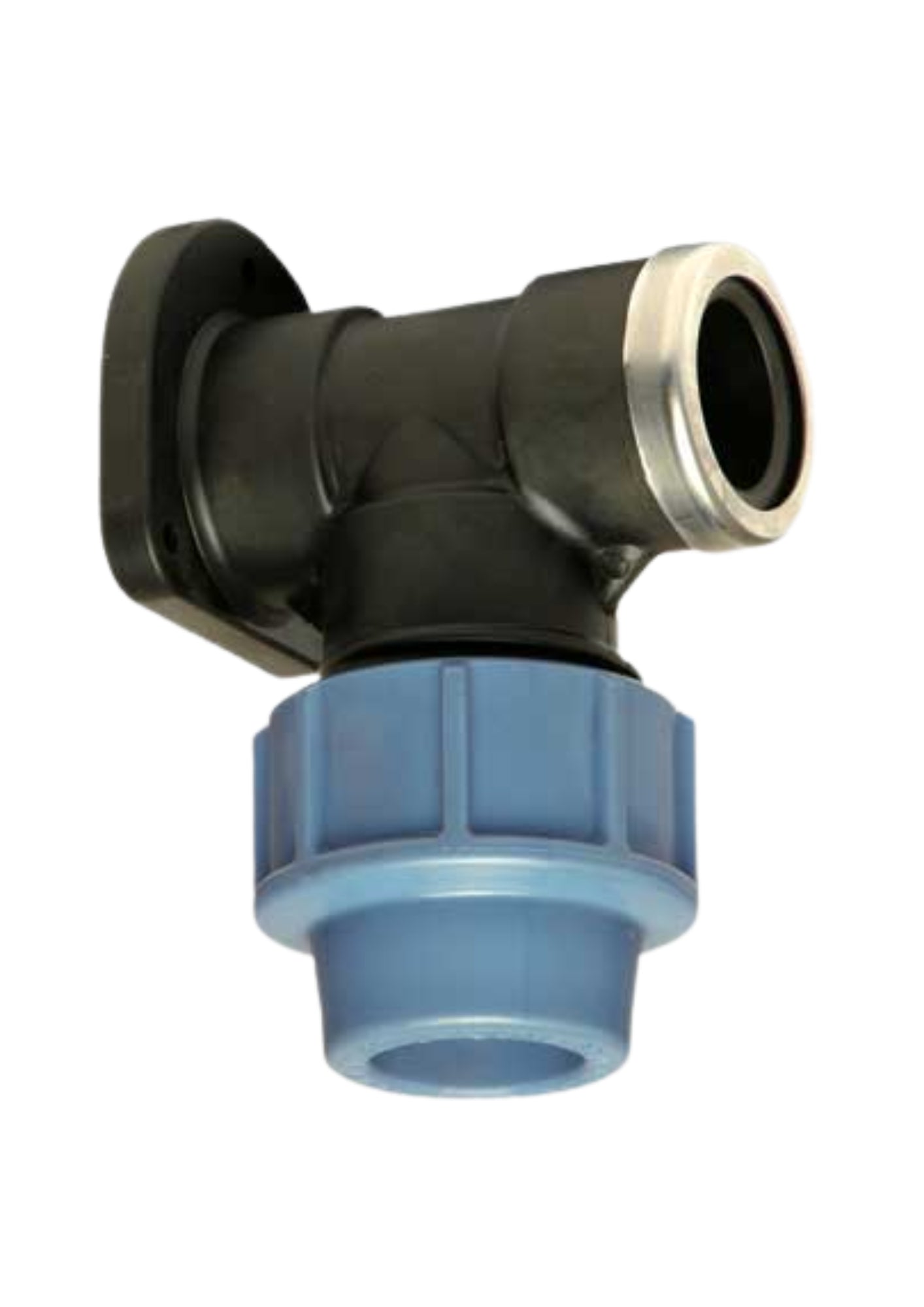 RACCORDO MURALE A GOMITO PLASTICA COD: CD-07727C