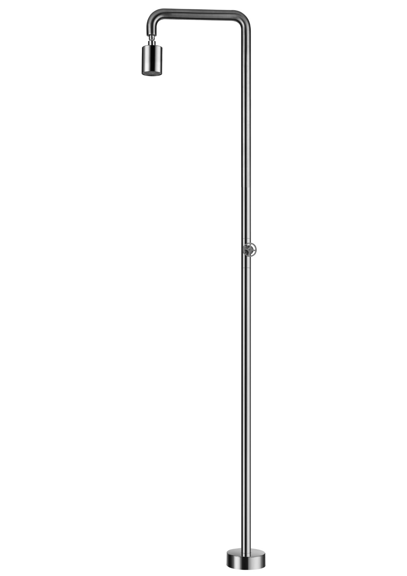 Doccia monoflusso in acciaio inox serie Pool COD: CD-GPP001/ACI