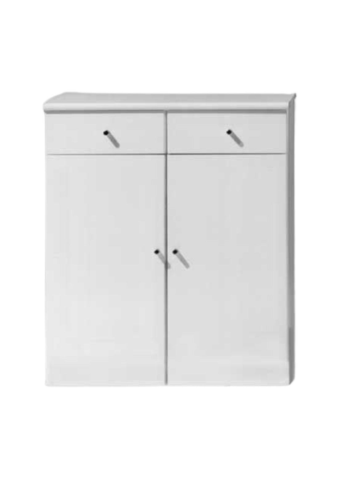 BASE DOPPIA CON CASSETTO BIANCA COD:CD-01242C