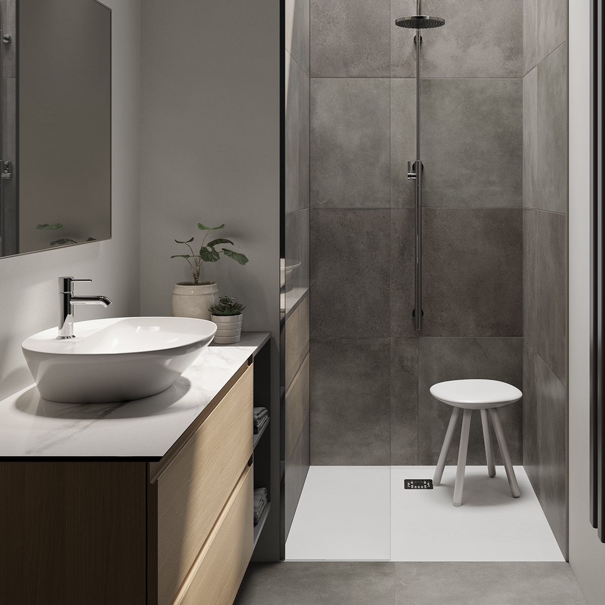 LAVABO DA APPOGGIO OVALE ALLUNGATO (MONOFORO) VARIANT 60X42CM COD-CD:185-RNALFD