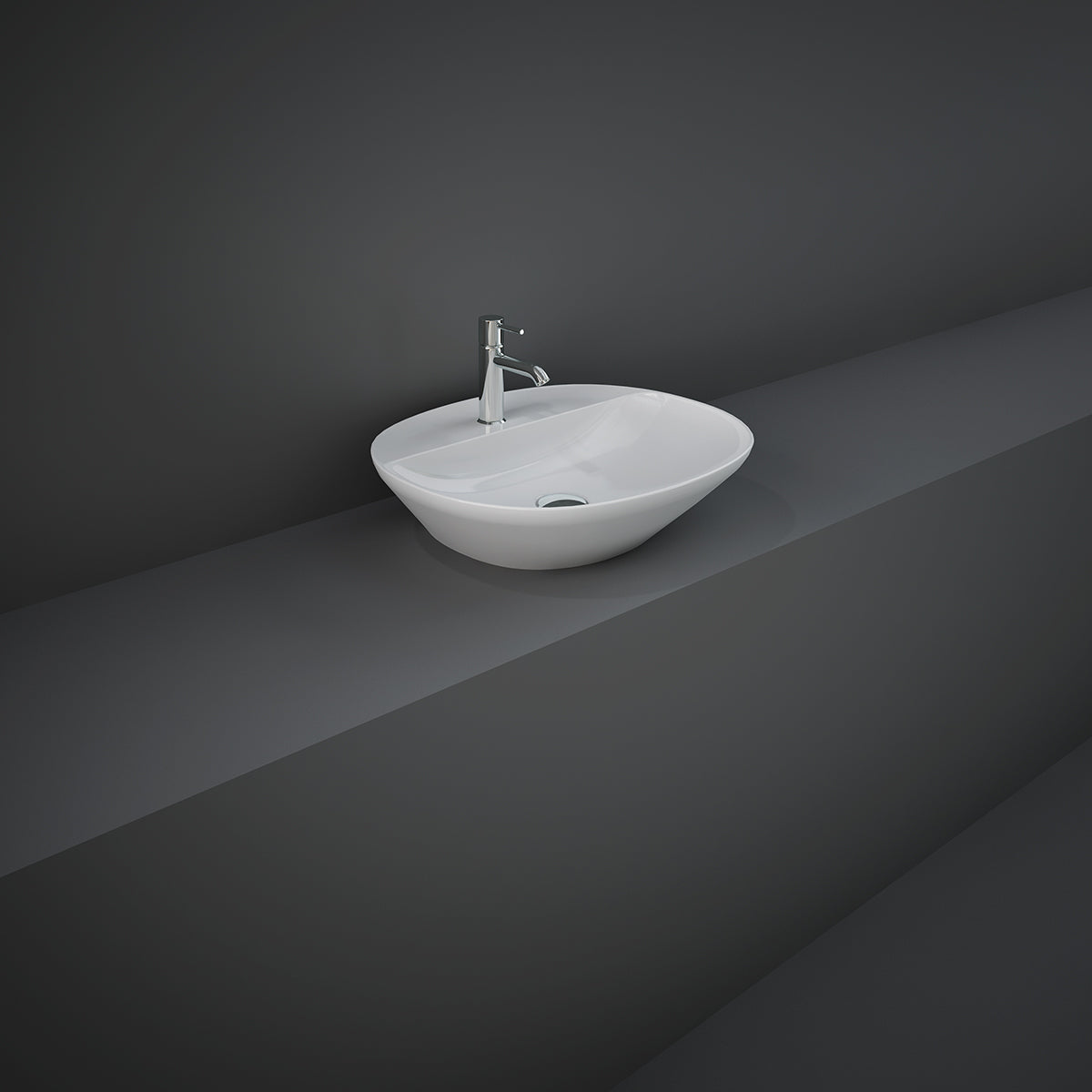 LAVABO DA APPOGGIO QUADRATO (SENZA FORO) VARIANT 36X36 CM COD-CD:185-RNAQD