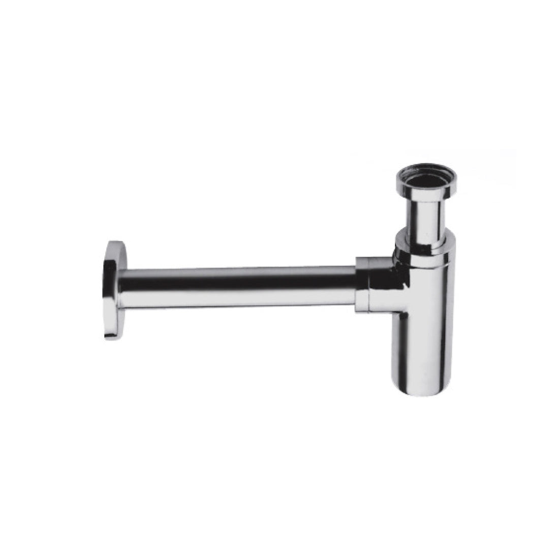 Sifone minimale tondo inox 1” 1/4 per lavabo COD:CD-ST362000B