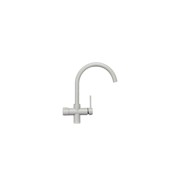 5-way mixer tap high round ice white COD: CD-5ATBIW