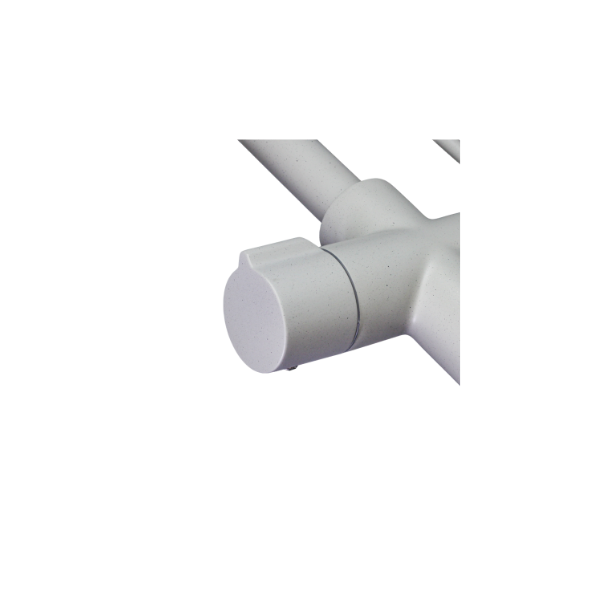 5-way mixer tap high round ice white COD: CD-5ATBIW