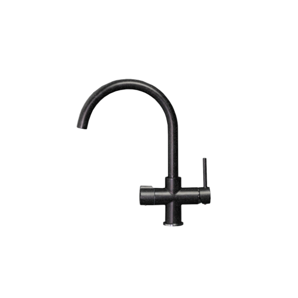 5-way mixer high round black granite COD: CD-5CATW