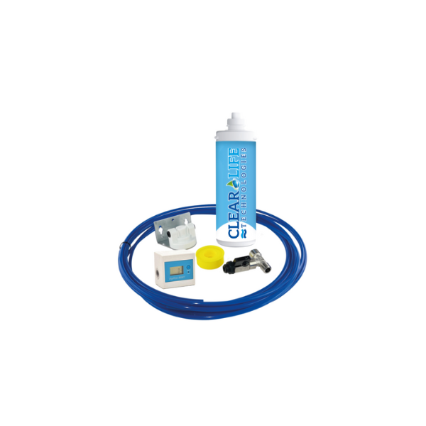 Kit Microfiltrazione acqua con filtro Sky Blue Small con Rubinetto unico 3 Vie Cromo – Acqua Liscia COD: CD-32S