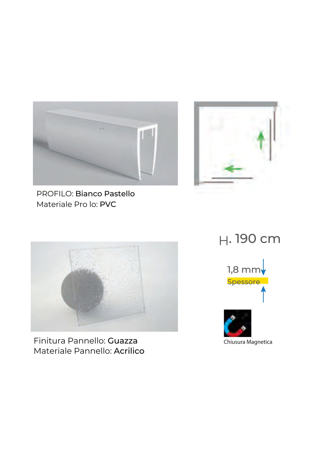 BOX DOCCIA 2 ANTE SCORREVOLI ACRIL COD-CD:01510C