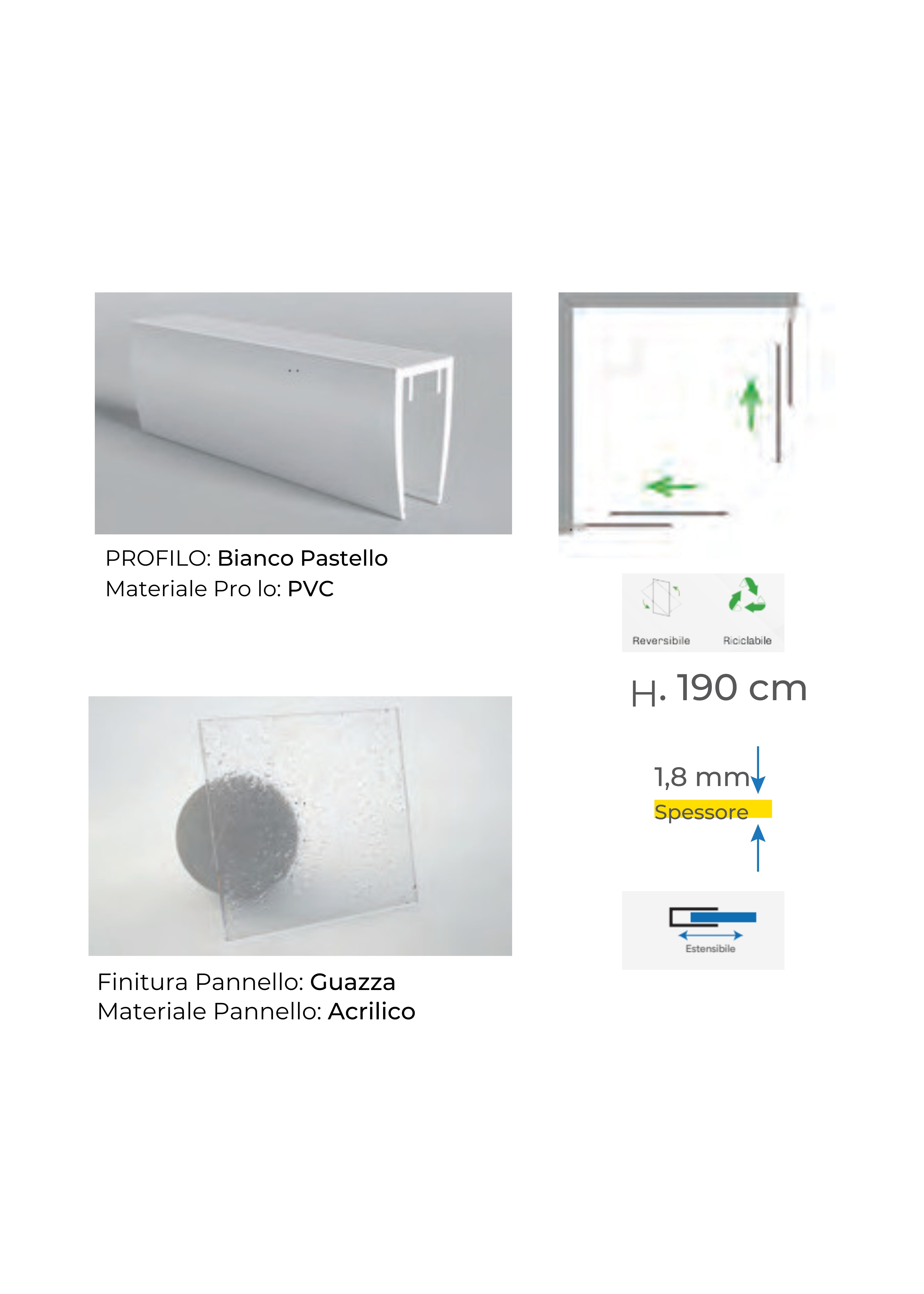 PARETE FISSA ACRIL COD-CD:01512C