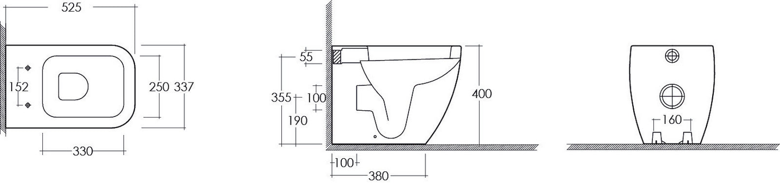 VASO METROPOLITAN FILO MURO COD: CD-182-H400D