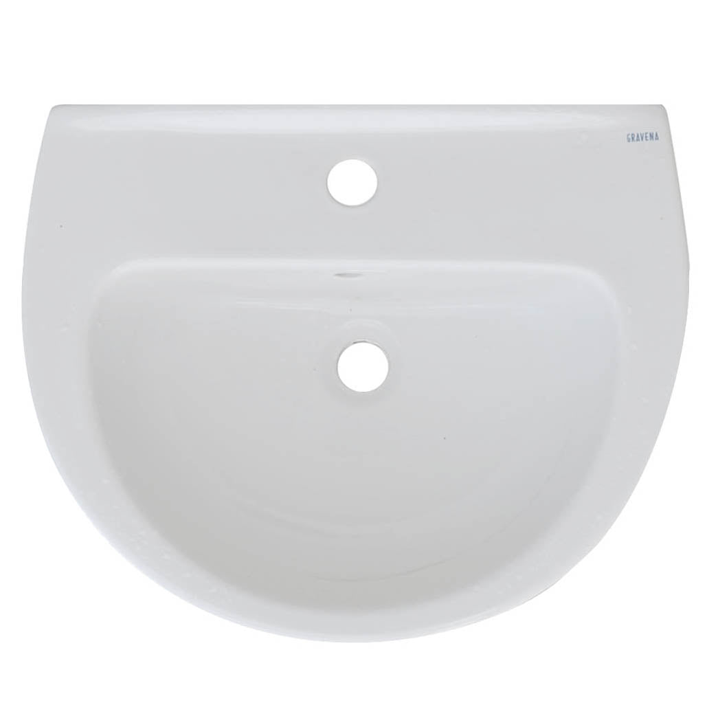 LAVABO A PARETE CM 40 x 50 185-LP80D