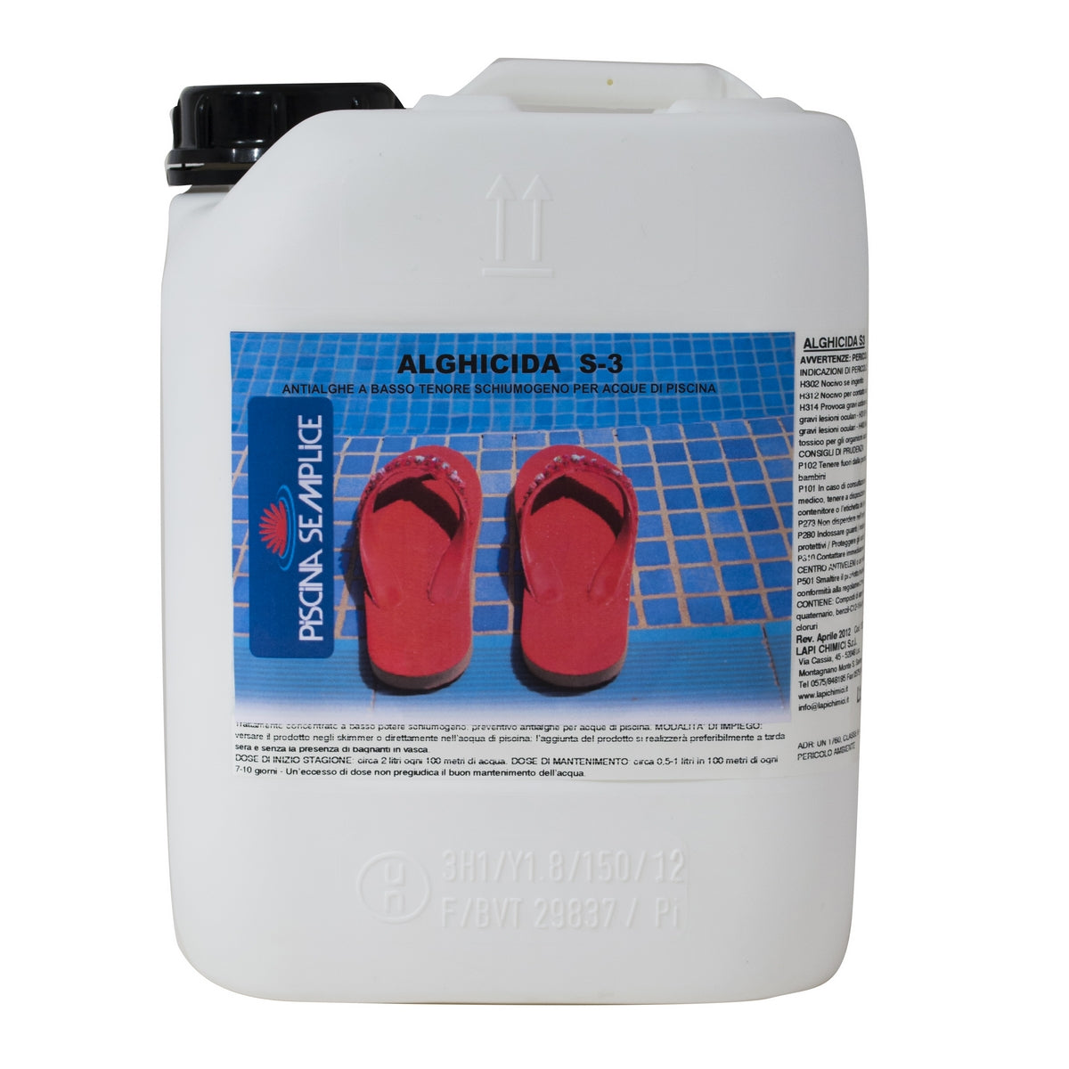 ALGHICIDA DI BASE "S3" PER PISCINE