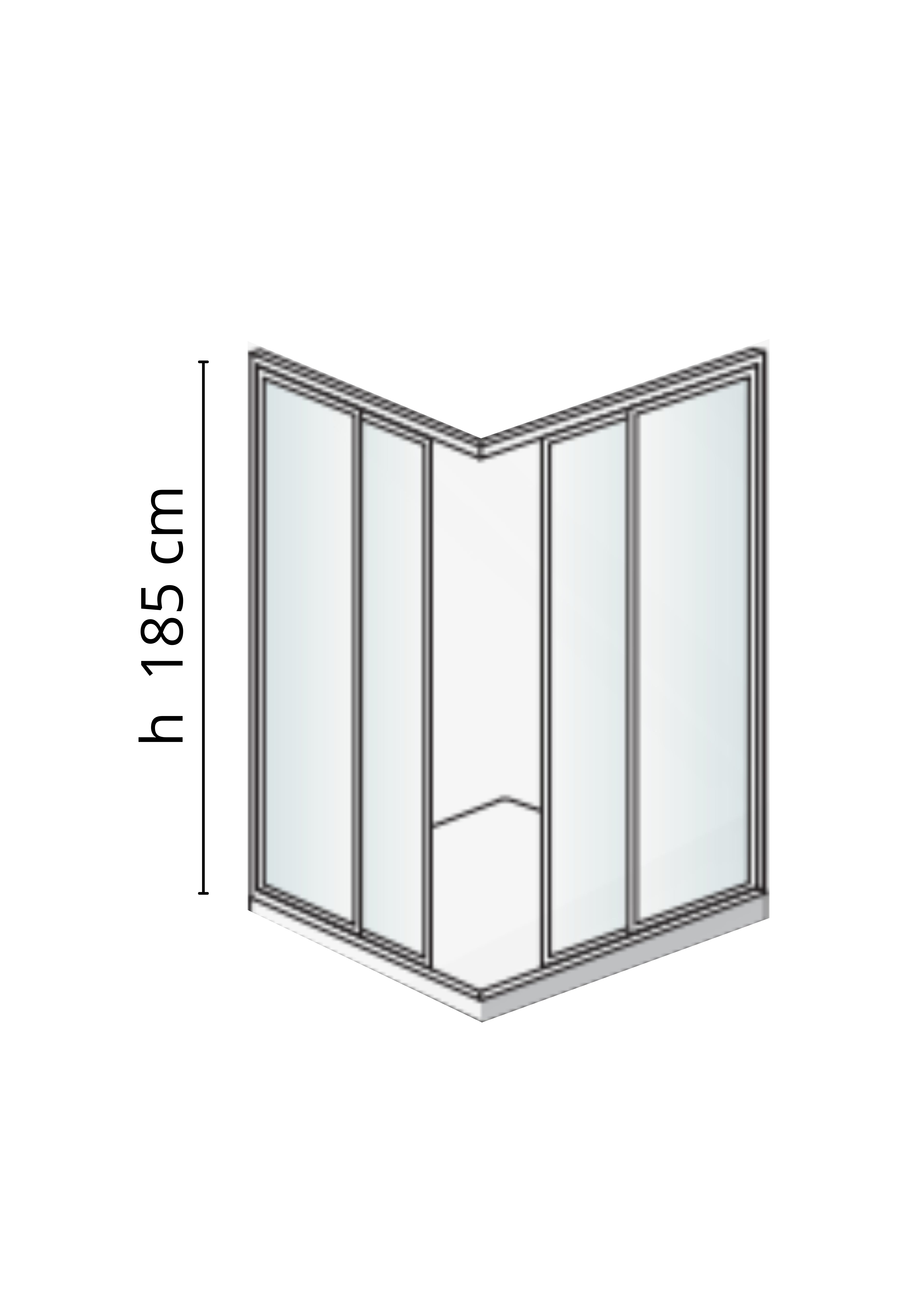 BOX DOCCIA 2 ANTE SCORREVOLI SMERALDA COD-CD:01262C