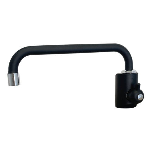 Rubinetto di prelievo Sottofinestra 1 via 6mm. Nero Opaco COD: CD-10001037NOSG