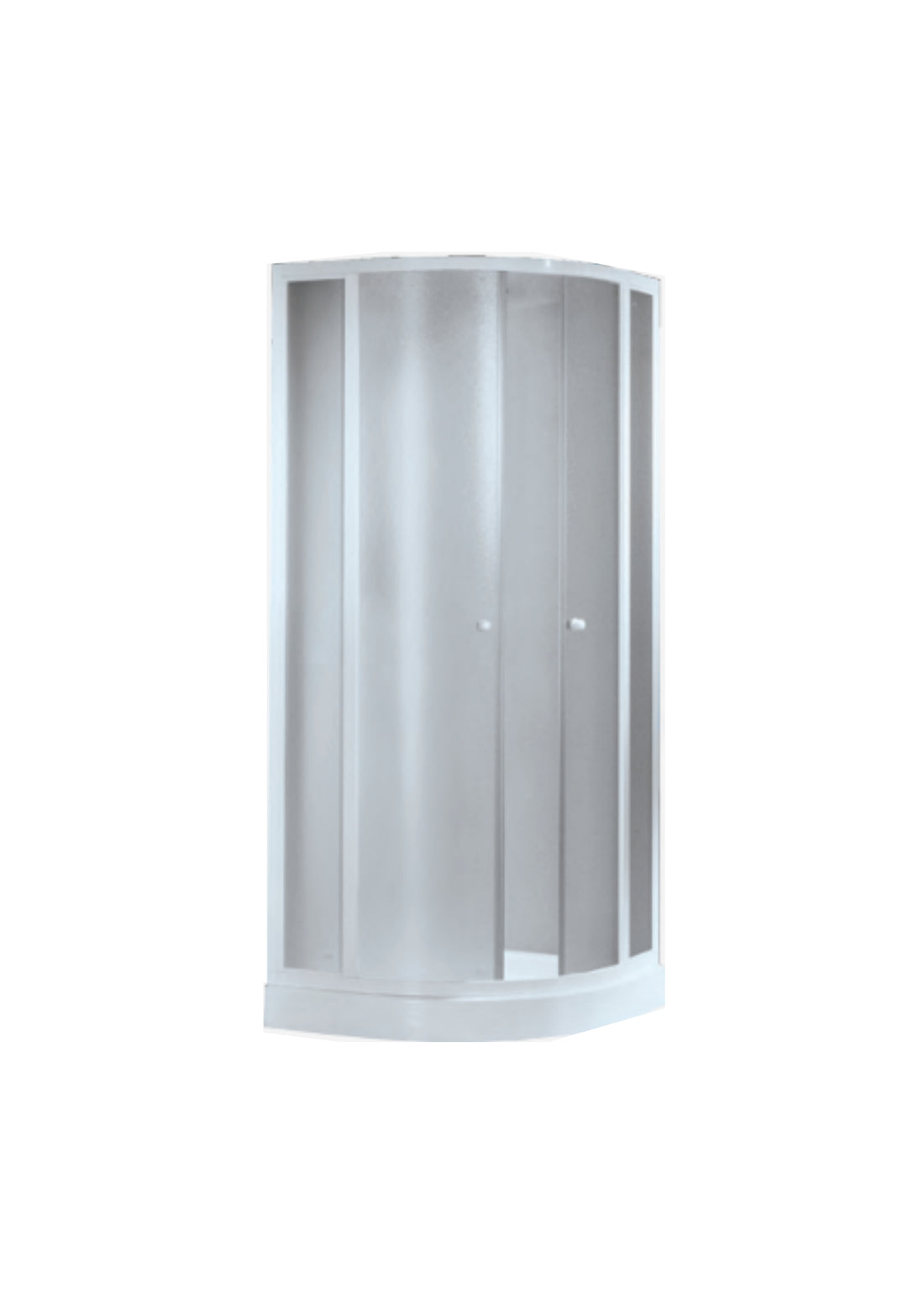 BOX SEMICIRCOLARE A 2 ANTE SCORREVOLI COD-CD:01276C