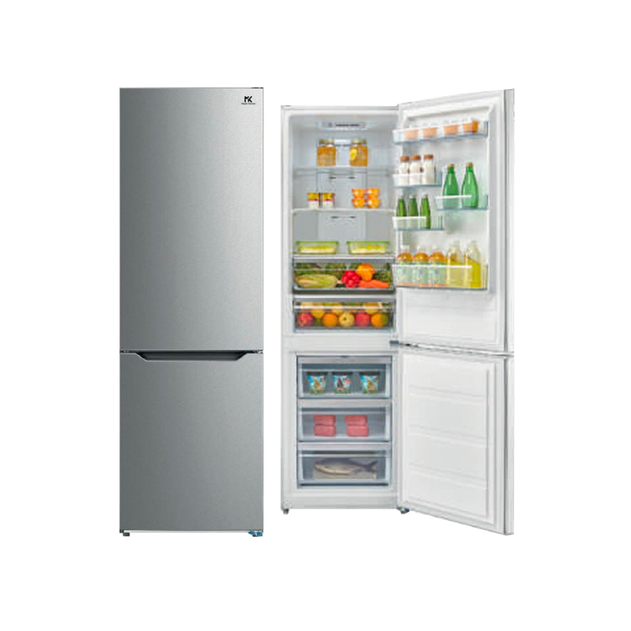 FRIGO 310L COMBINATO TOTAL NO FROST INOX LIBERA INSTALLAZIONE COD:CD-MKRF301CENFXS