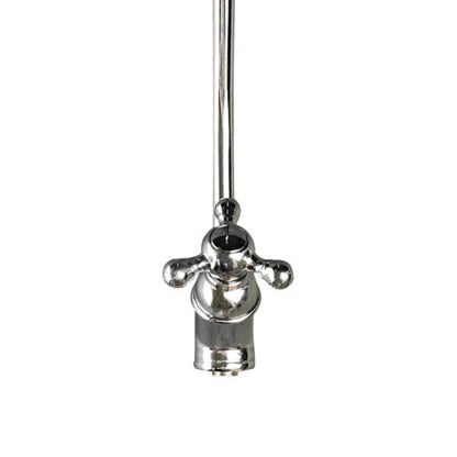 Rubinetto di prelievo per depuratori con maniglia a stella 1 via 1/4”. COD: CD-10001018X