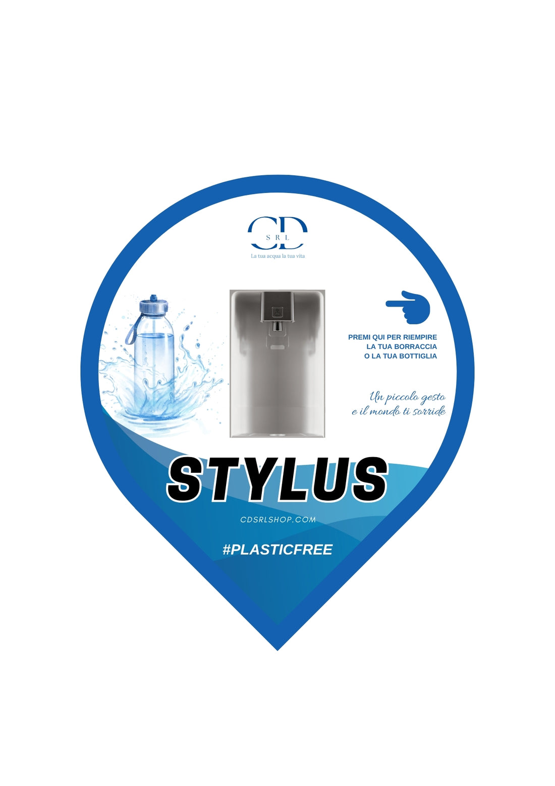 Stylus Erogatore a muro