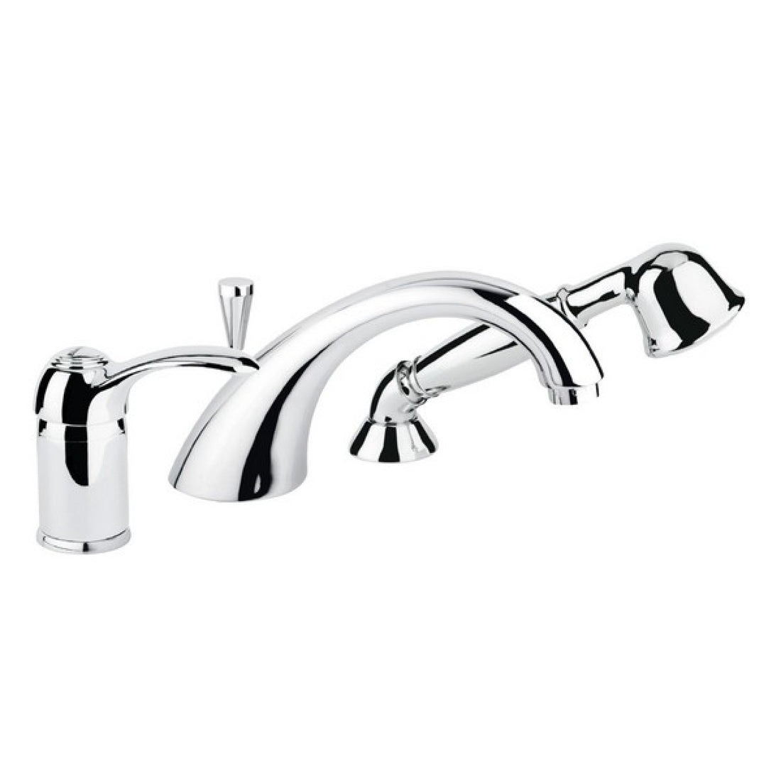 Batteria da bordo vasca miscelatore 3 fori con doccia COD:CD-VCLS2009B