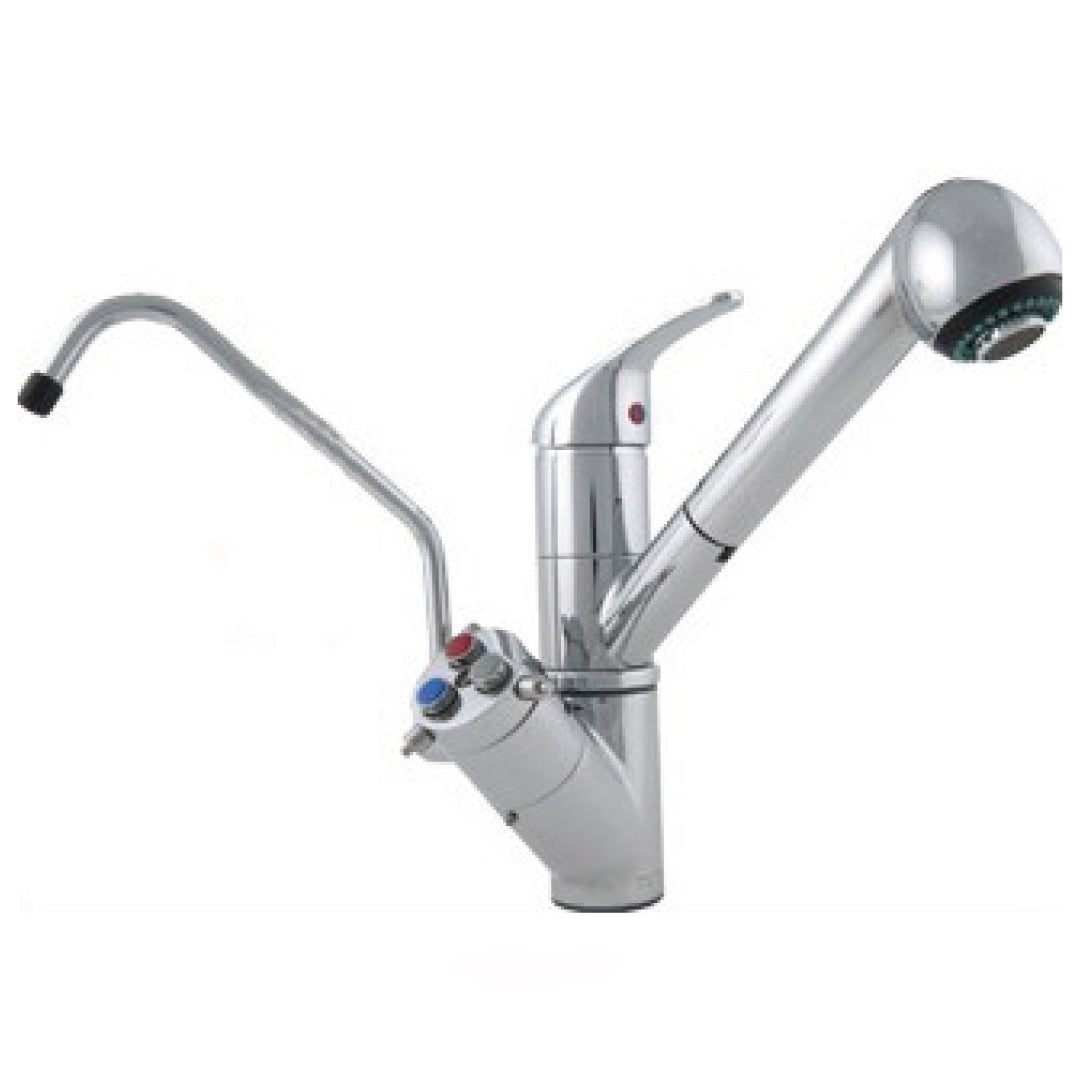 5 Way Kitchen Faucet 3/8″ Chrome COD: CD-10005018X